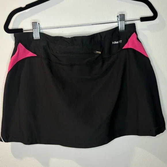 Nike Fit Dry Black and Pink tennis Skort #34 - Picture 3 of 4